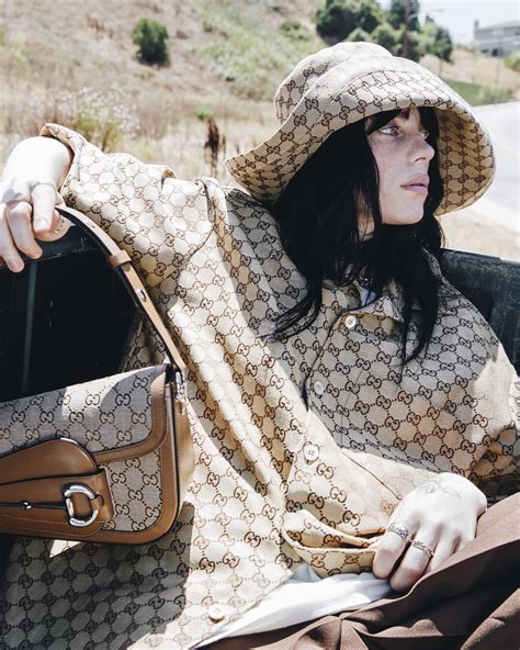 billie x gucci|Billie Eilish Is The First To Get Her Hands On Gucci’s New Vegan .